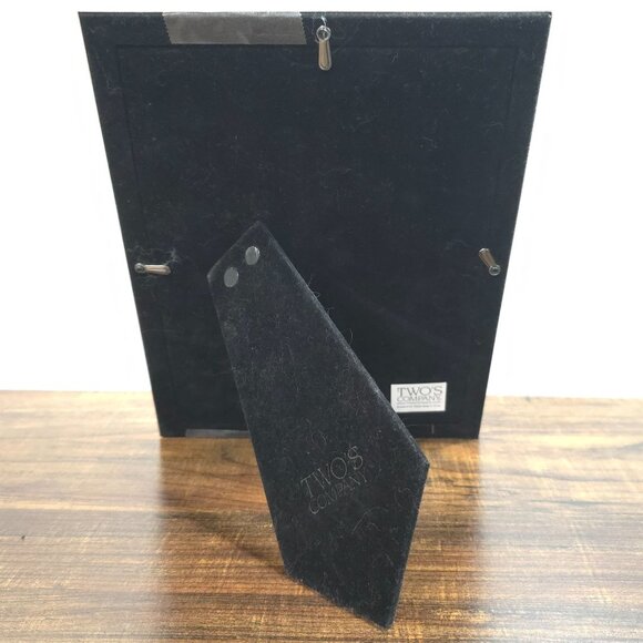 Two's Company Silver Textured  Frame Stunning Matted Wedding Anniversary Shiny - Picture 5 of 11